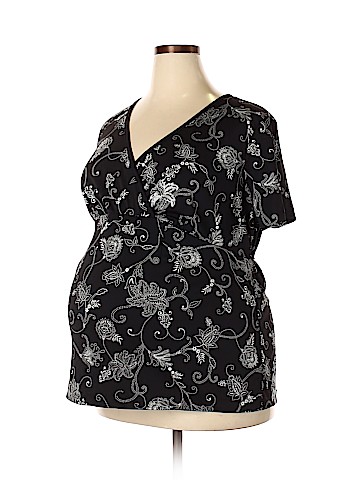 Motherhood Short Sleeve Blouse (view 1)