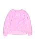 Justice 100% Cotton Graphic Pink Pullover Sweater Size 12 - photo 2
