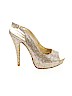 Madden Girl Gold Heels Size 7 1/2 - photo 1