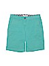 Boden Blue Khaki Shorts Size 4 - photo 1