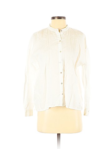 Eileen Fisher Long Sleeve Button-Down Shirt (view 1)