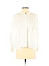 Eileen Fisher 100% Linen White Long Sleeve Button-Down Shirt Size P (petite) - photo 1