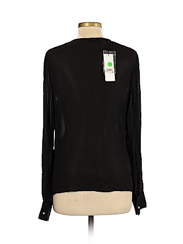 Prabal Gurung Long Sleeve Silk Top (view 2)