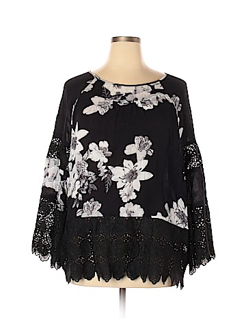 Curations 3/4 Sleeve Blouse (view 1)