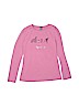 Zara Kids 100% Cotton Solid Pink Long Sleeve T-Shirt Size 11 - 12 - photo 1