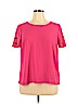 Spense Pink Short Sleeve Top Size XL - photo 1