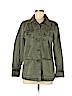 Caslon 100% Cotton Green Jacket Size M (petite) - photo 1