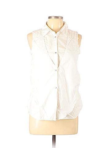 Helmut Lang Sleeveless Button-Down Shirt (view 1)