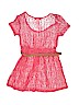 Deb 100% Polyester Solid Pink Dress Size M (kids) - photo 2