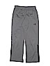 Under Armour 100% Polyester Stripes Gray Active Pants Size S (youth) - photo 1