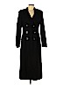 DKNY Black Wool Coat Size 6 - photo 1