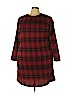 Alison Andrews 100% Polyester Red Casual Dress Size 3X - photo 1