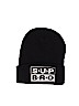 UNIF 100% Acrylic Graphic Black Beanie One size - photo 1