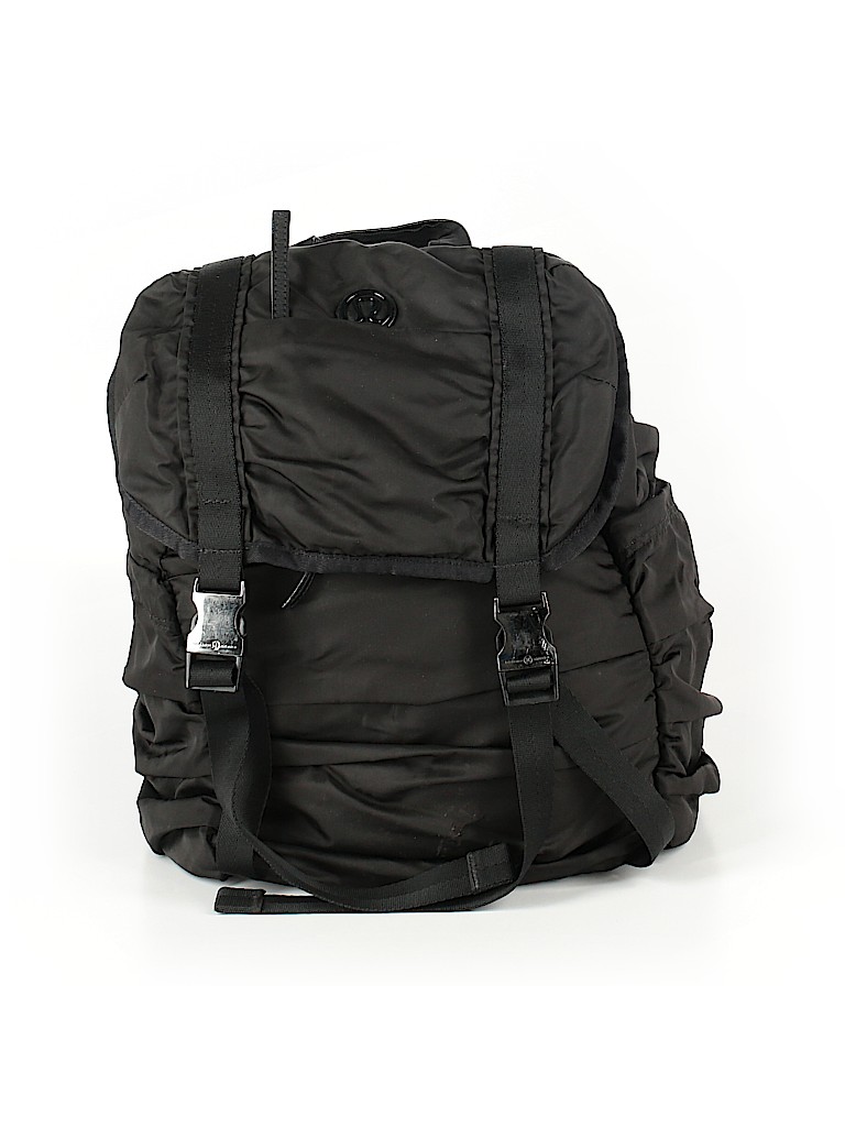 Lululemon Athletica Solid Black Backpack One Size - 61% off | thredUP