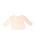Janice 100% Cotton Pink Long Sleeve Top Size 12-18 mo - photo 2