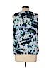 Apt. 9 100% Polyester Blue Sleeveless Blouse Size L (petite) - photo 2