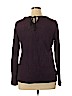 Ann Taylor LOFT Purple Pullover Sweater Size XL - photo 2