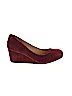 Assorted Brands Burgundy Wedges Size 10 - photo 1
