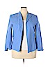 Coldwater Creek Blue Silk Blazer Size XL (petite) - photo 1