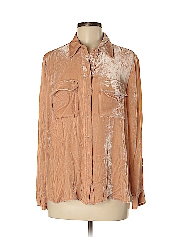 BCBGMAXAZRIA Long Sleeve Button-Down Shirt (view 1)