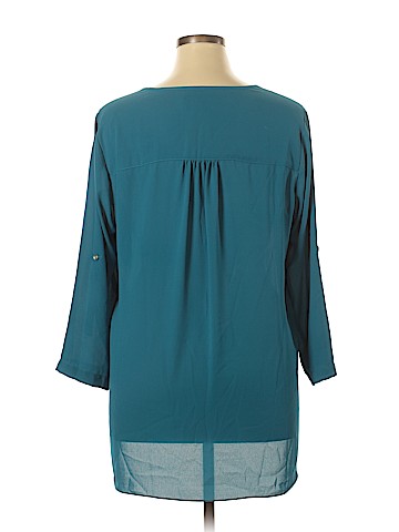 Karen Kane 3/4 Sleeve Blouse (view 2)