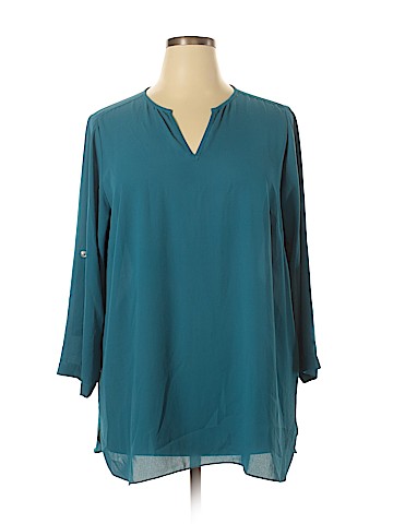 Karen Kane 3/4 Sleeve Blouse (view 1)