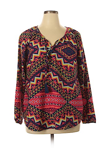 Assorted Brands Long Sleeve Blouse (view 1)