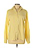 Max Mara Yellow Long Sleeve Button-Down Shirt Size 8 - photo 1