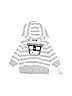 Carter's 100% Cotton Gray Zip Up Hoodie 0-3 MO / 3 MO - photo 1