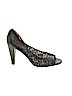 Spiegel 100% Leather Gray Heels Size 8 - photo 1