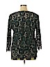 Adiva Green 3/4 Sleeve Blouse Size XL - photo 2