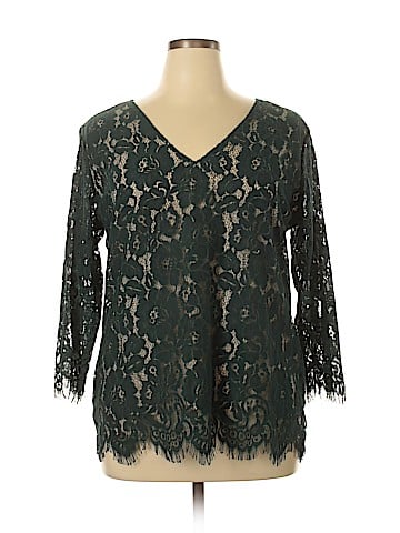 Adiva 3/4 Sleeve Blouse (view 1)