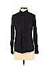 Tommy Hilfiger 100% Cotton Black Long Sleeve Button-Down Shirt Size S (petite) - photo 1