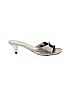 Lindsay Phillips Silver Mule/Clog Size 7 1/2 - photo 1