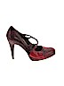 Nine West Red Heels Size 10 - photo 1