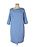 Talbots Blue Casual Dress Size 14 - photo 1