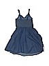 Bebe 100% Cotton Blue Dress Size M (youth) - photo 2