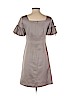 Tahari by ASL 100% Polyester Tan Casual Dress Size 2 (petite) - photo 2