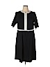 Lauren by Ralph Lauren Black Casual Dress Size 14W - photo 1