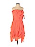 Robert Rodriguez 100% Silk Orange Cocktail Dress Size 2 - photo 1