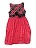Dollie & Me 100% Polyester Red Special Occasion Dress Size 14 - photo 2