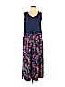 Cuddl Duds Blue Casual Dress Size M (petite) - photo 1