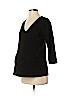 A Pea in the Pod Black 3/4 Sleeve Top Size S - photo 1