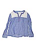 Vineyard Vines Color Block Blue Long Sleeve Blouse Size L (youth) - photo 1