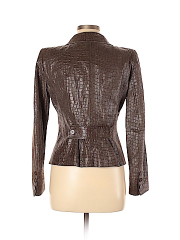 Armani Collezioni Faux Leather Jacket (view 2)