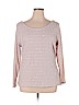 Jennifer Lopez Pink Long Sleeve Blouse Size 1X - photo 1