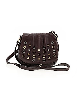 B Makowsky Leather Crossbody Bag