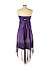 Laundry by Shelli Segal 100% Silk Purple Cocktail Dress Size 12 - photo 2