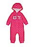 Carter's 100% Cotton Print Pink Long Sleeve Outfit 6-9 MO / 9 MO - photo 1