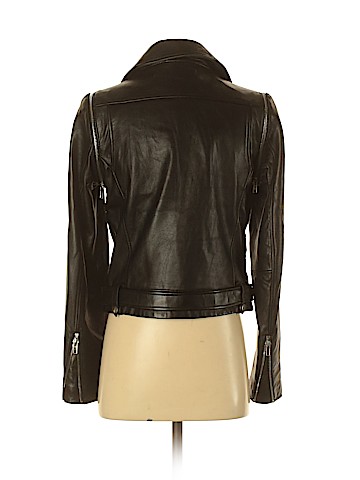 Aqua Leather Jacket (view 2)